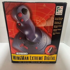 Logitech Wingman Extreme Digital Video Game Joystick Controller (A5)